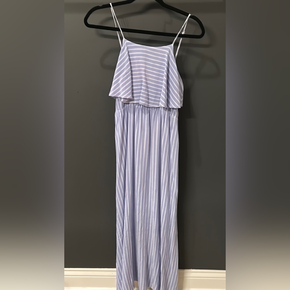 after market brand size small long maxi dress adjustable straps